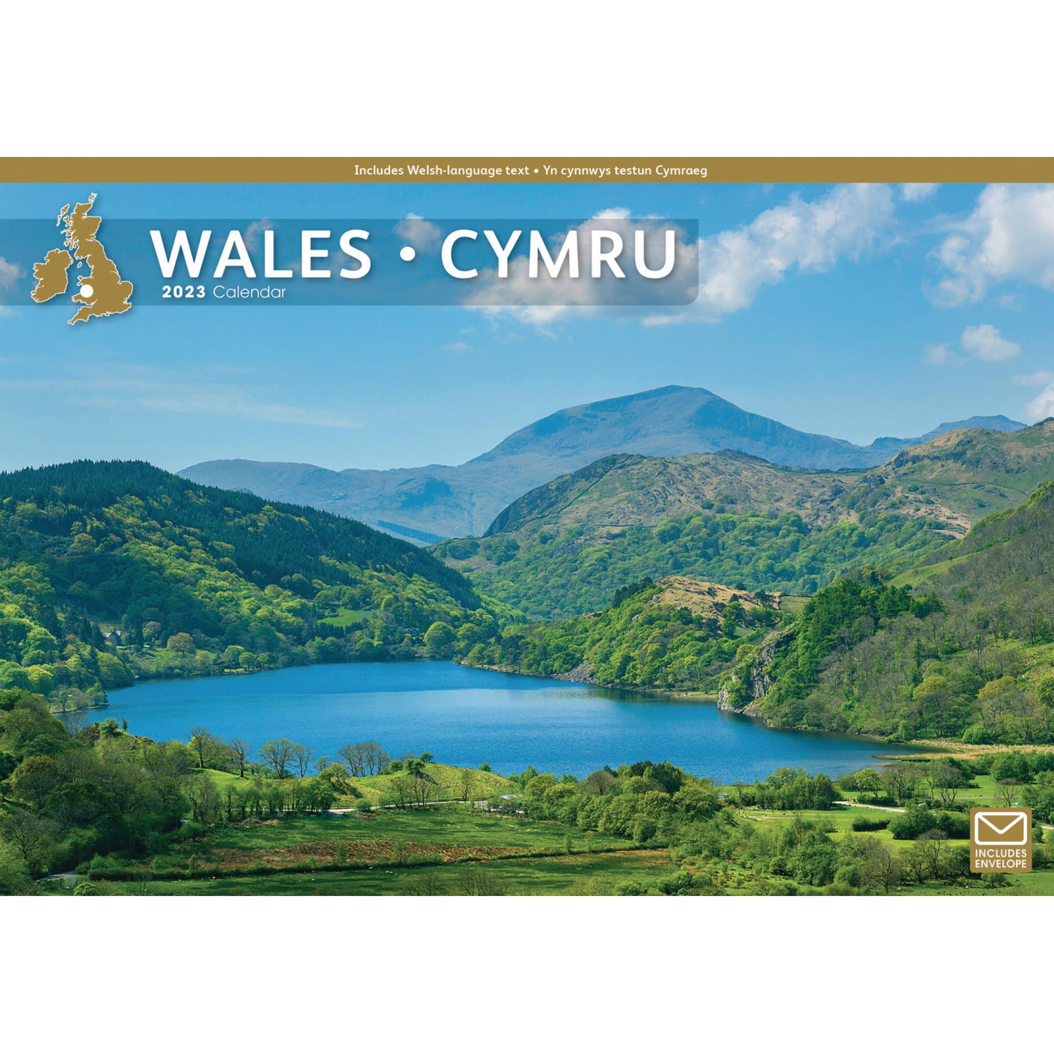 Wales A4 Calendar 2023