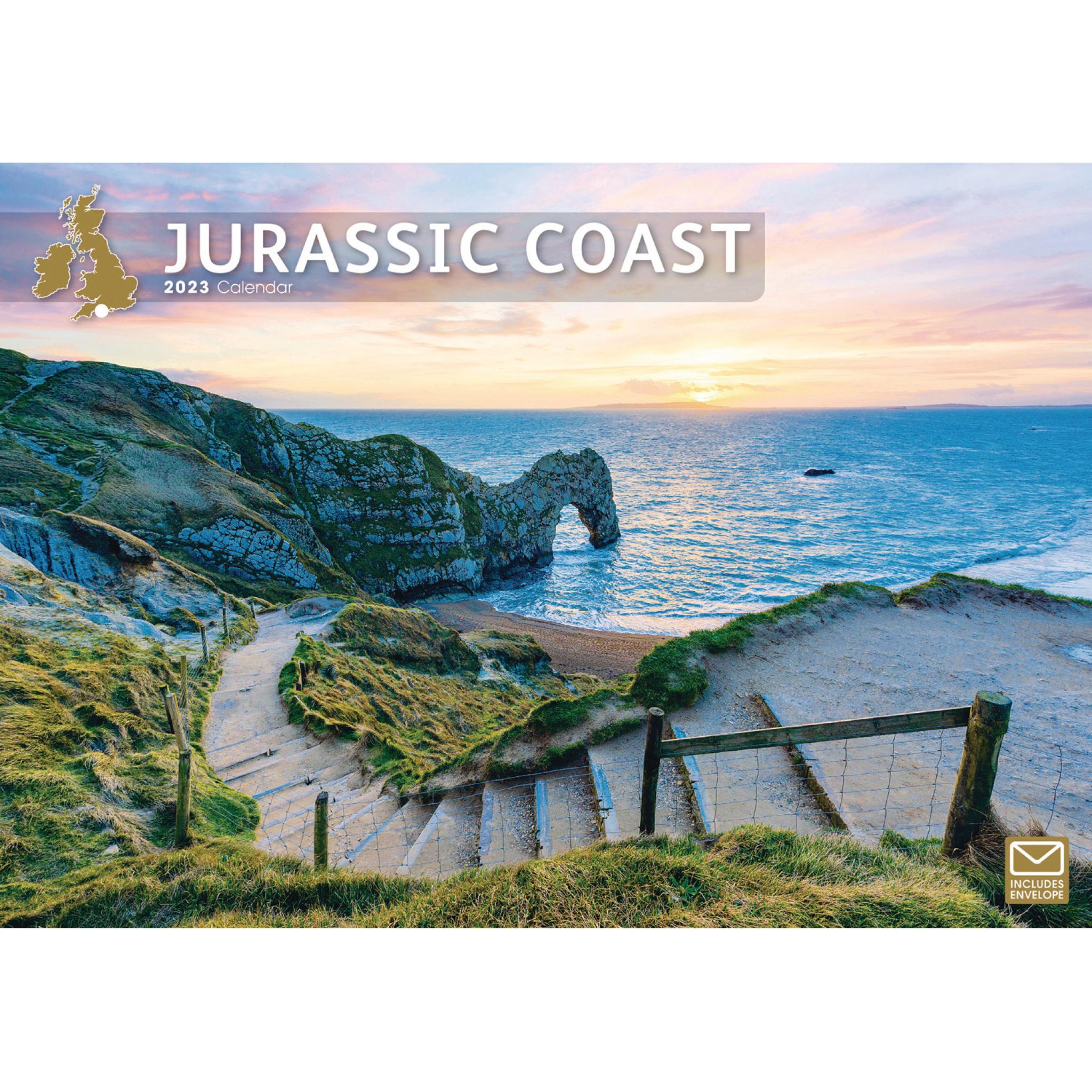 Jurassic Coast A4 Calendar 2023