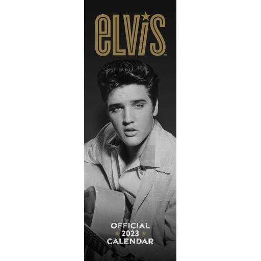 Elvis Presley Slim Calendar 2023