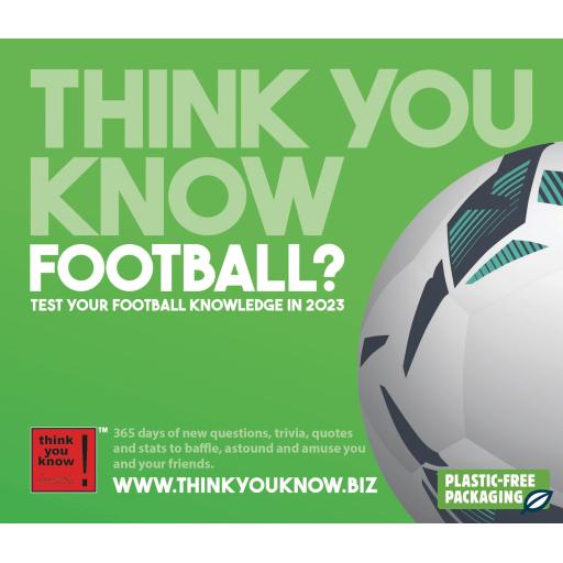 Think You Know Football Boxed Calendar 2023