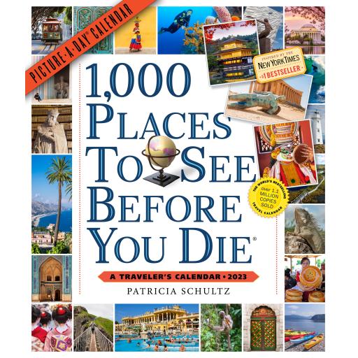 1000 Places To See Before You Die Deluxe Planner 2023