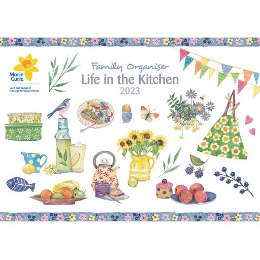 Marie Curie Life in The Kitchen MTV A4 Planner 2023