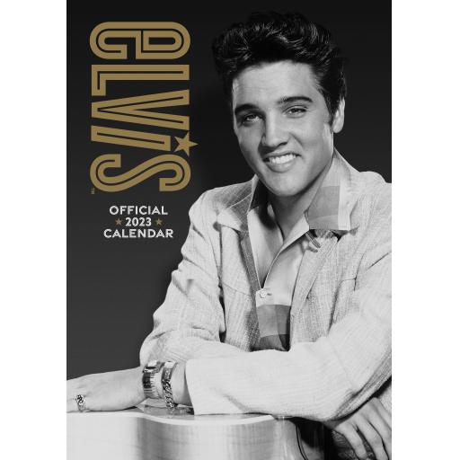 Elvis Presley A3 Calendar 2023
