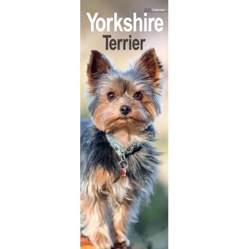 Yorkshire Terrier Slim Calendar 2023