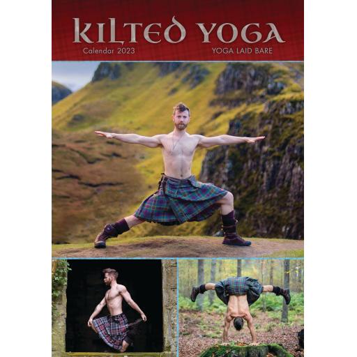 Kilted Yoga A3 Calendar 2023