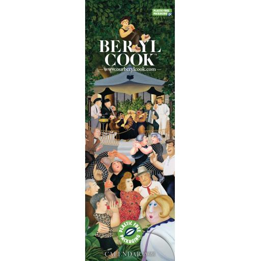 Beryl Cook (PFP) Slim Calendar 2023