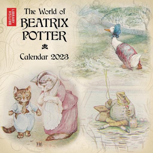 Beatrix Potter Wall Calendar 2023