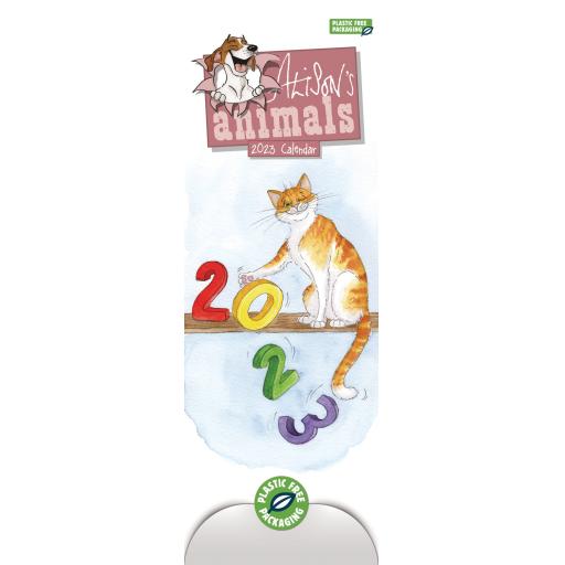 Alisons Animals (PFP) Slim Calendar 2023