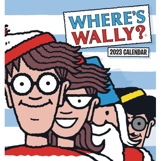 Wheres Wally Easel Calendar 2023