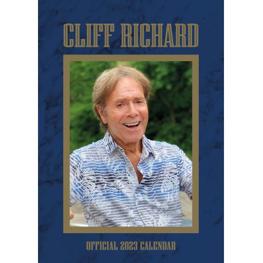 Cliff Richard A3 Calendar 2023