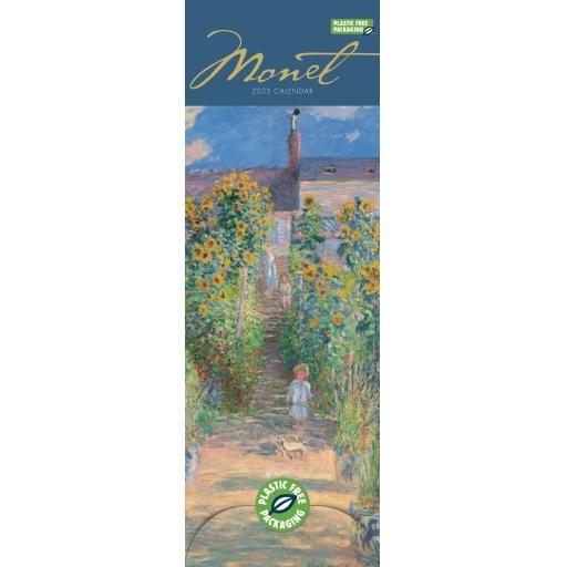 Claude Monet (PFP) Slim Calendar 2023