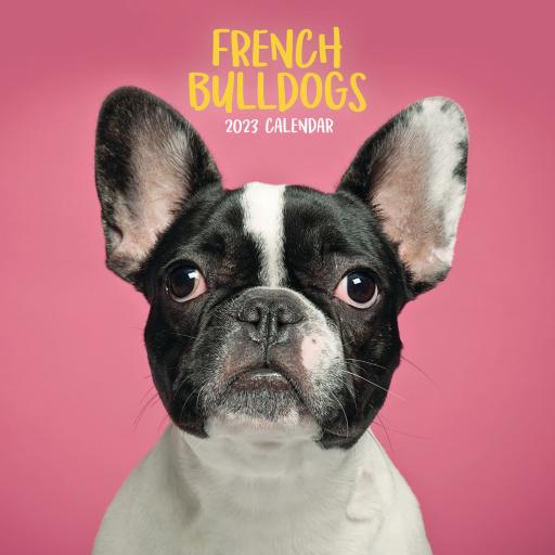 French Bulldog Mini Wall Calendar 2023