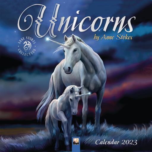 Anne Stokes Unicorns Wall Calendar 2023