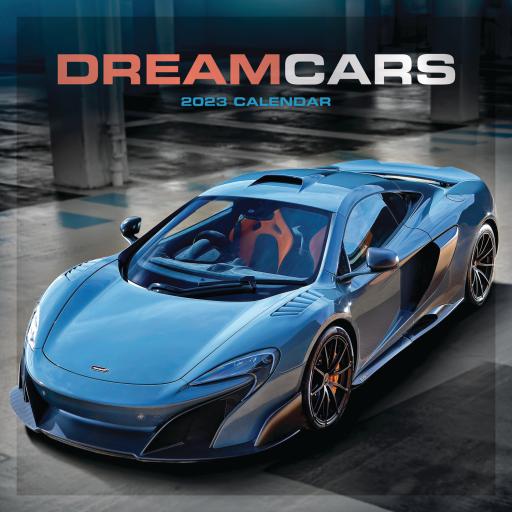 Dream Cars Wiro Wall Calendar 2023