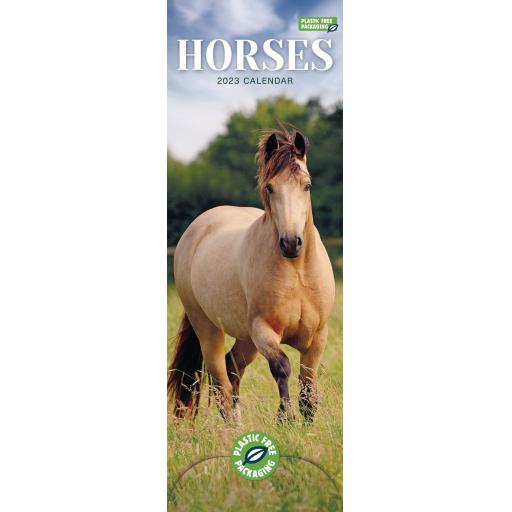 Horses (PFP)Slim Calendar 2023