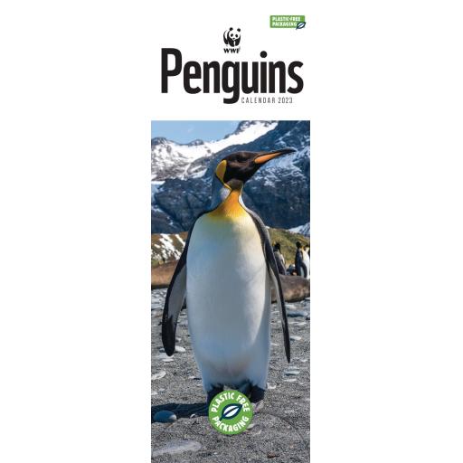 WWF Penguins (PFP) Slim Calendar 2023