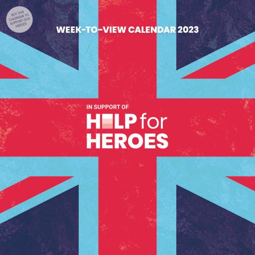 Help For Heroes WTV Wall Planner 2023