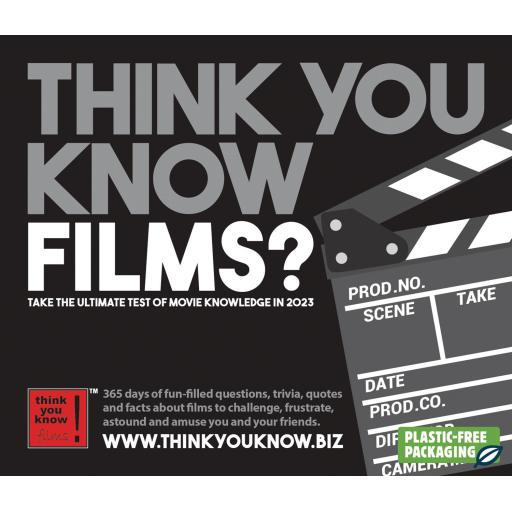 Think You Know Films Boxed Calendar 2023