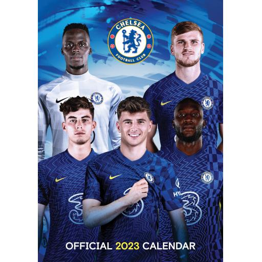 Chelsea FC A3 Calendar 2023