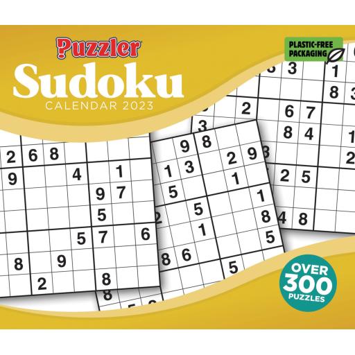 Puzzler Sudoku Boxed Calendar 2023