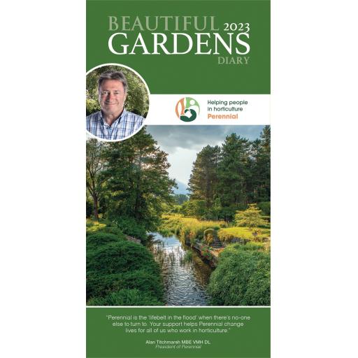 Alan Titchmarsh Beautiful Gardens Slim Diary 2023