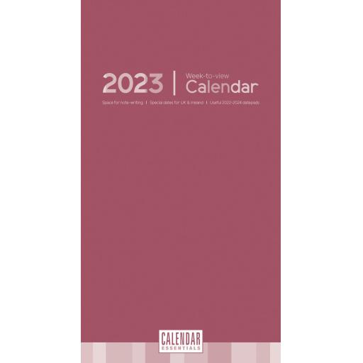 Essential WTV Stubby Slim Calendar 2023