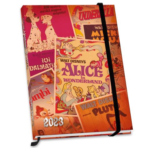 Disney Vintage Posters A5 Diary 2023