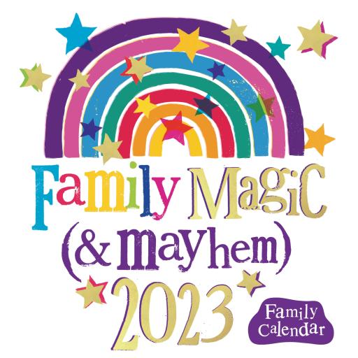 Bright Side Family Magic Wall Planner 2023