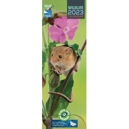 RSPB Wildlife (PFP) Slim Calendar 2023