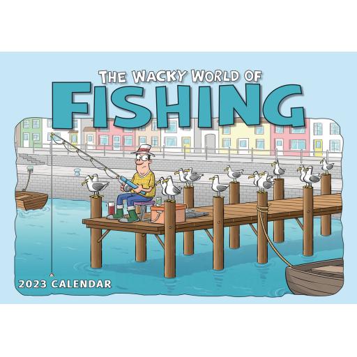 Wacky World of Fishing A4 Calendar 2023