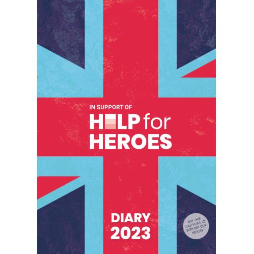 Help For Heroes A5 Diary 2023