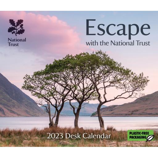 National Trust Escape Boxed Calendar 2023