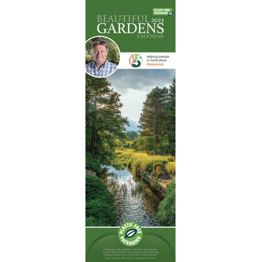Alan Titchmarsh Beautiful Gardens Slim (PFP) Calendar 2023
