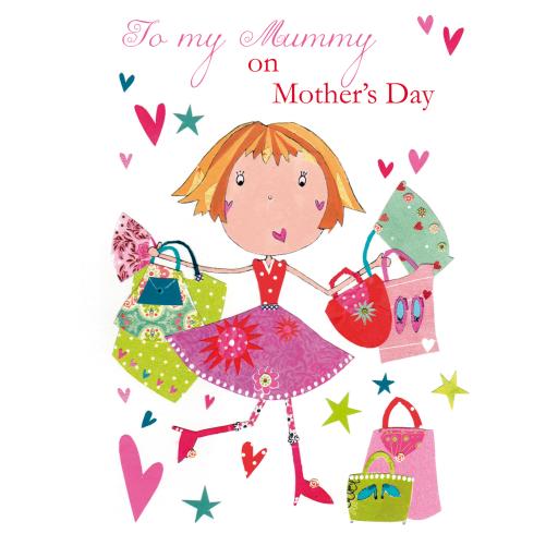 Mother's Day Card - Shop Til You Drop
