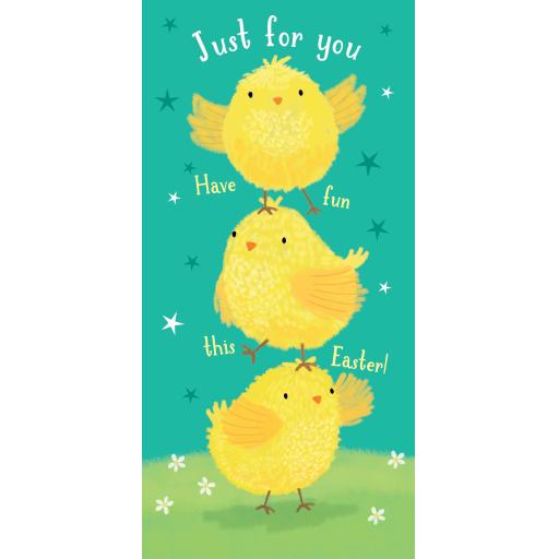 Easter Card - Trio of Chicks