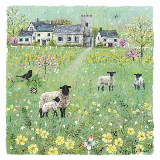 Easter Card - Spring Meadow