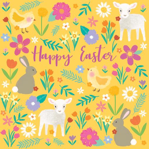 Easter 5 Card Pack - Easter Animals