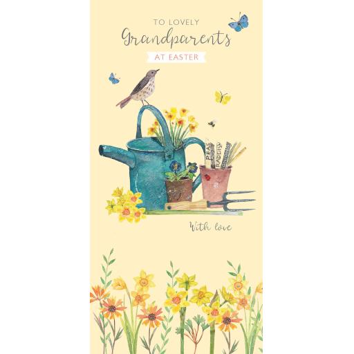 Easter Card - Watering Can