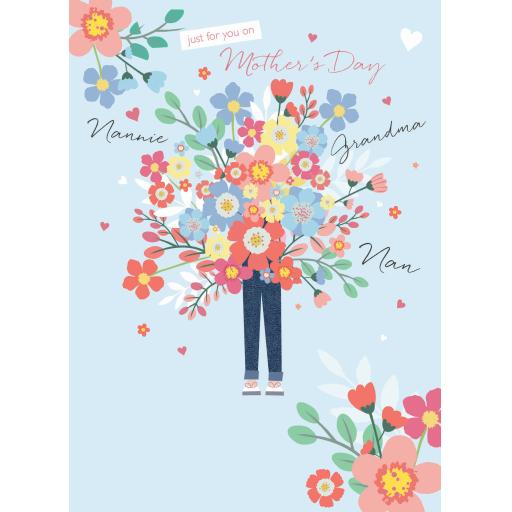 Mother's Day Card - A Big Bouquet