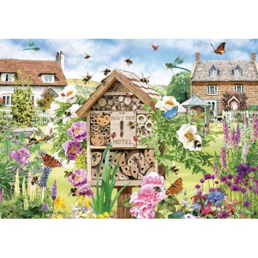 500 Piece Jigsaw Puzzle - Busy Bee Hotel