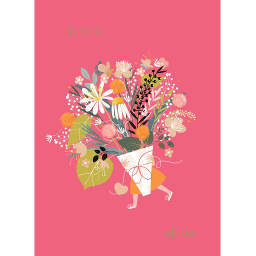 Olive & Wilma Card Collection - Flowers For You