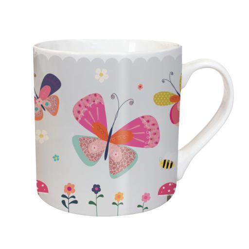 Floral Butterflies - Tarka Mug