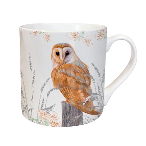 Owl & Flowers - Tarka Mug