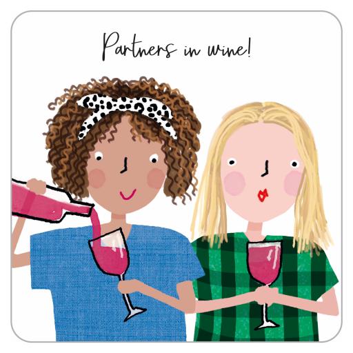 Bottom's Up! Card Collection - Partners In Wine!