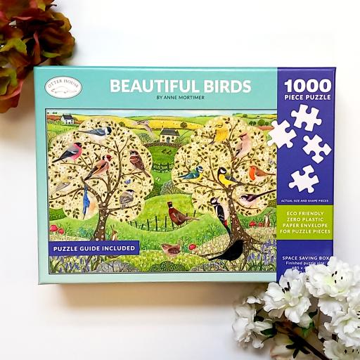 1000 Piece Jigsaw Puzzle - Beautiful Birds