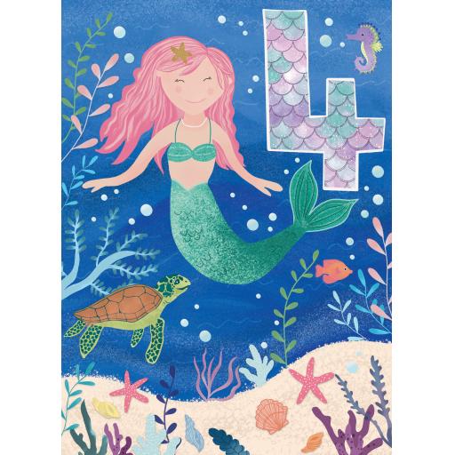 Party Time - Mermaid (Age 4)