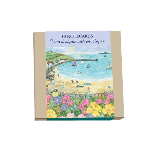 Notecard Pack (10 Cards) - At the Beach