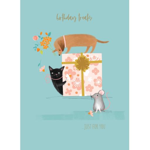 Olive & Wilma Card Collection - Present Time