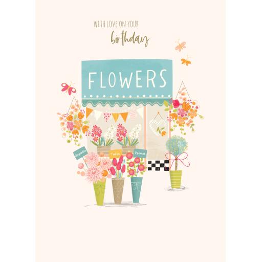 Olive & Wilma Card Collection - Flower Shop