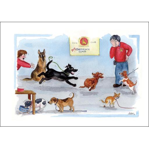 Alisons Animals Card - Disobedience class